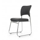 Стул HALMAR RAPID черный/хром